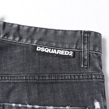 ダメージ加工 ストレッチデニム スキニー パンツ (Skater Jean)