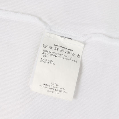 ダブルワッペン 刺繍 ピケ ポロシャツ (MAGLIA POLO MANICA CORTA)