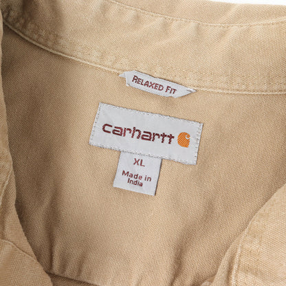 20SS ボタンダウン 半袖 ワークシャツ (RUGGED FLEX RELAXED FIT MIDWEIGHT CANVAS SHORT-SLEEVE SHIRT)