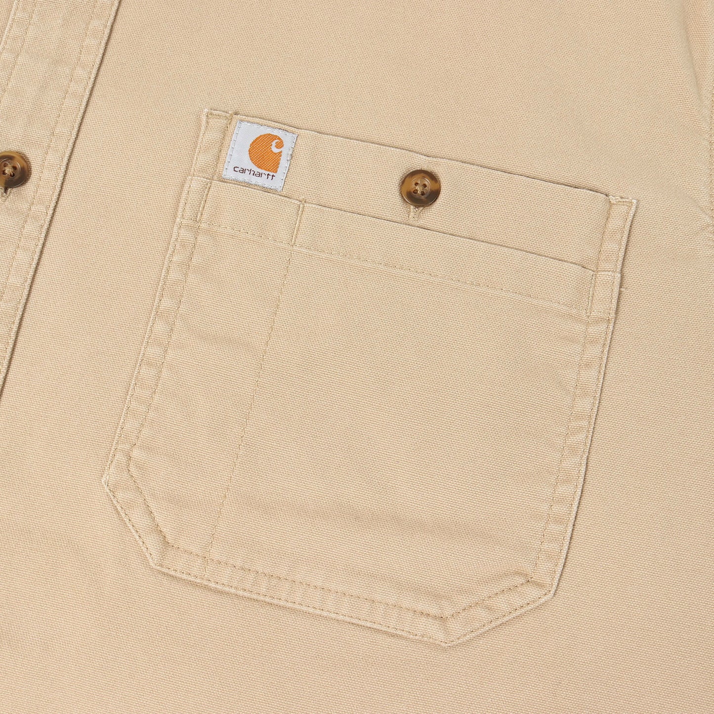 20SS ボタンダウン 半袖 ワークシャツ (RUGGED FLEX RELAXED FIT MIDWEIGHT CANVAS SHORT-SLEEVE SHIRT)