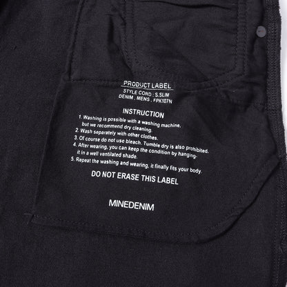 スーパースリム ストレッチ デニム スキニー パンツ (S.Slim STR 5pocket) / ボタンフライ