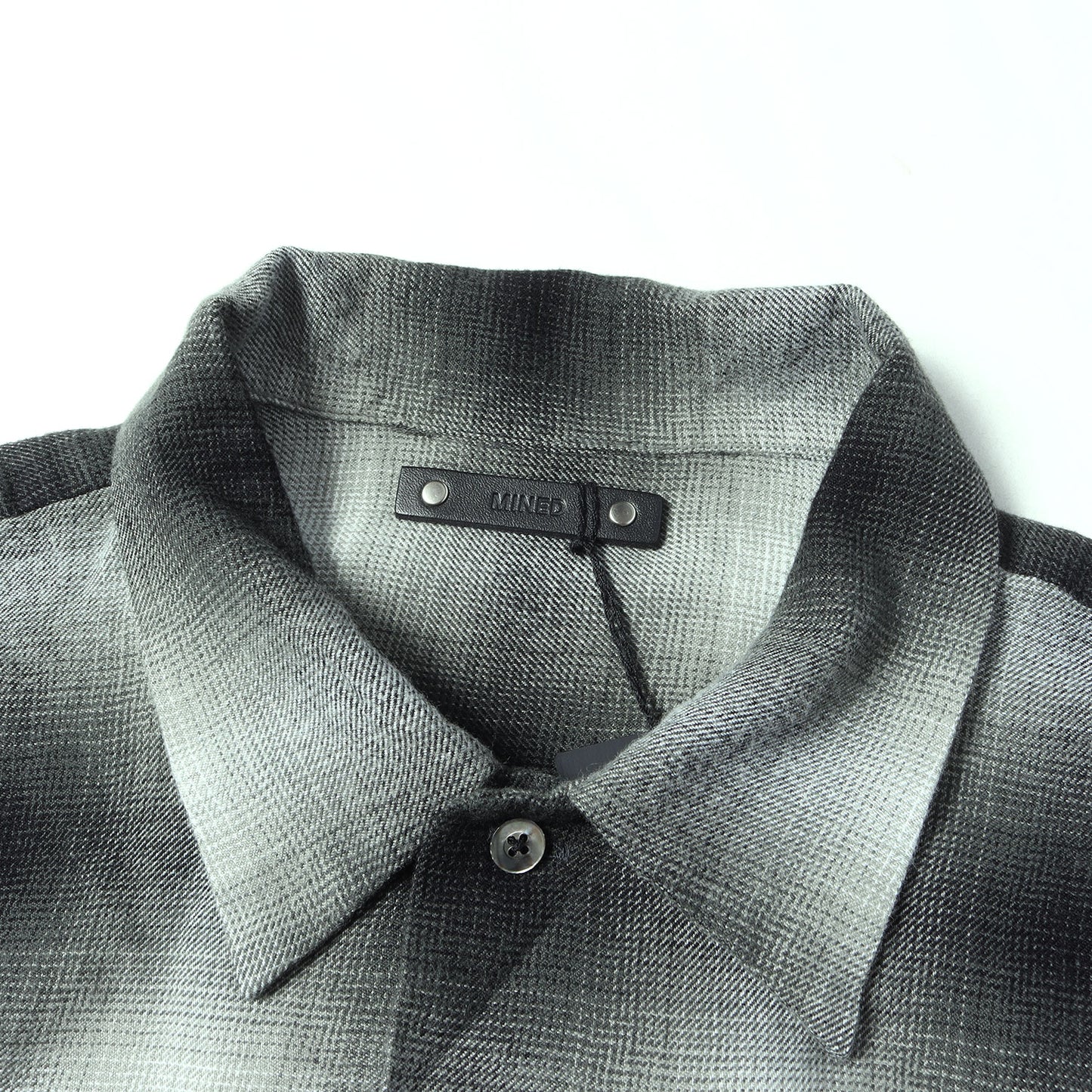 26SS オンブレチェック ライトフランネル シャツ (R.Flannel Ombre Open Collar SH)