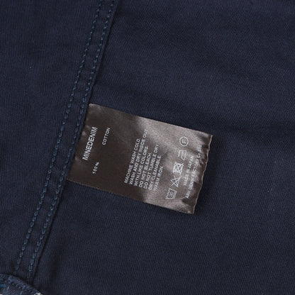 21SS チェック デニム ウエスタン シャツ (Oldmans Check Denim Western SH)