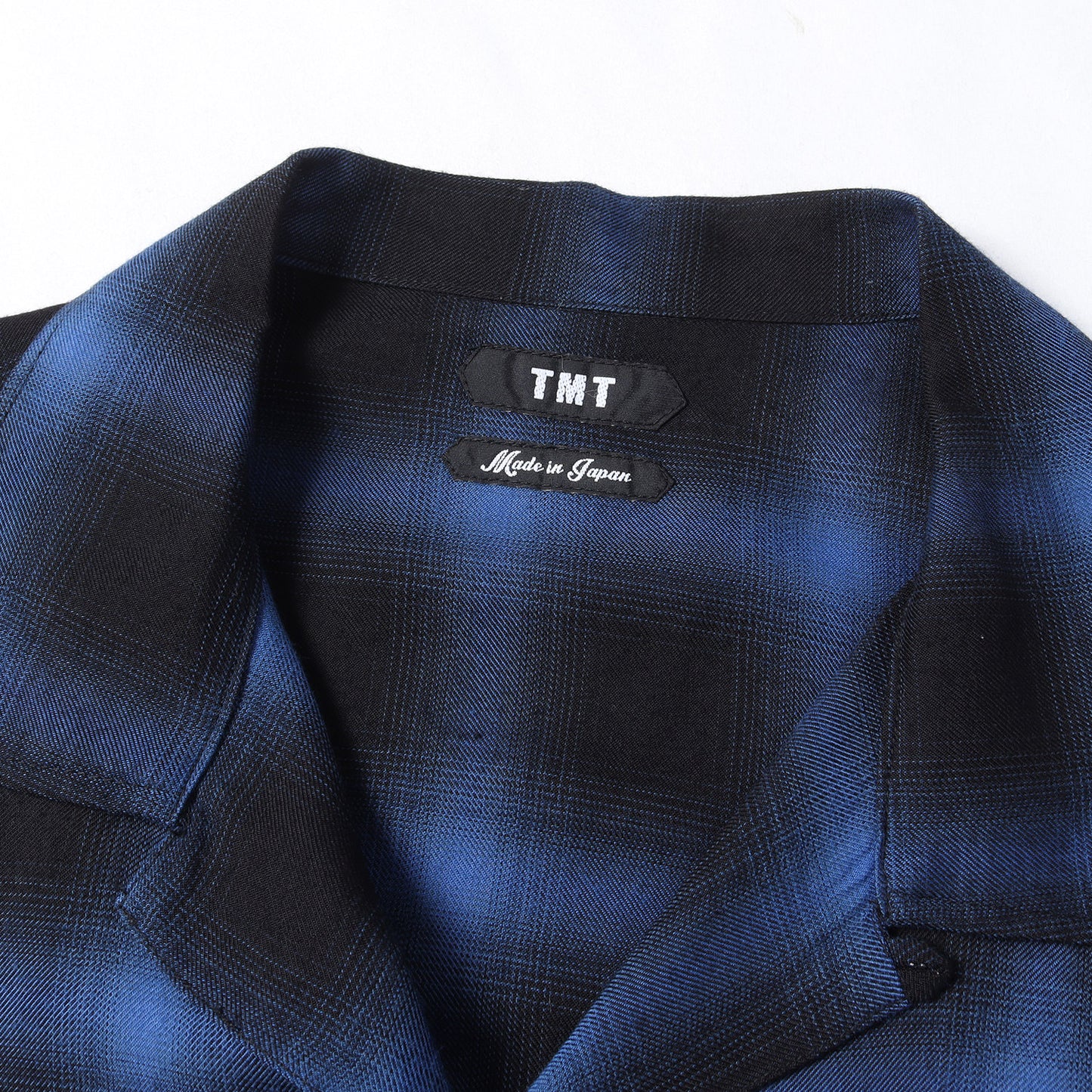 オンブレチェック レーヨンツイル 半袖 シャツ (RAYON TWILL OMBRE CHECK S/SL SHIRTS)