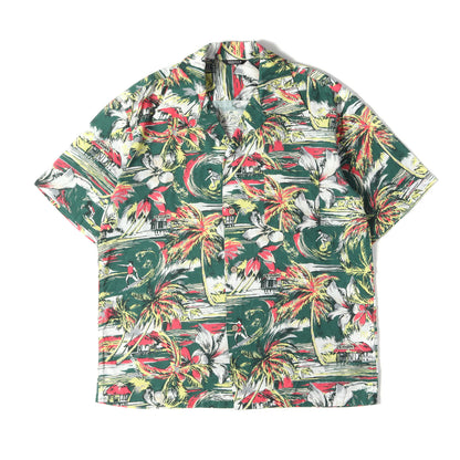 24SS 総柄 ハワイアン アロハ シャツ (CT ALOHA SHIRT)