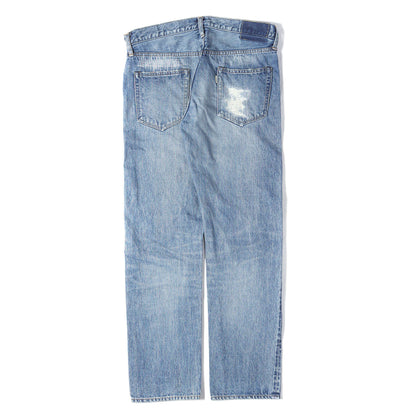 × Ron Herman ダメージリペア加工 デニムパンツ (STANDARD CALIFORNIA for RHC Denim Pants Repair Model)