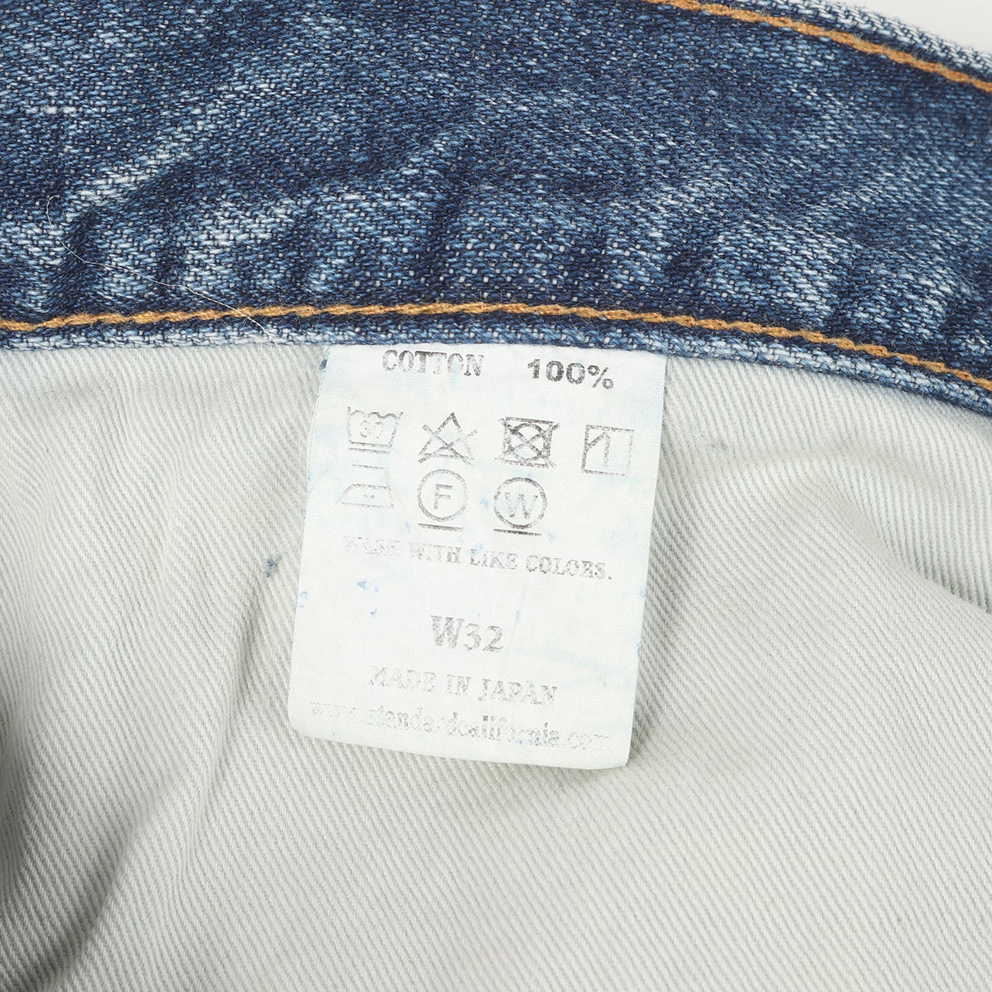 × Ron Herman ダメージリペア加工 デニムパンツ (STANDARD CALIFORNIA for RHC Denim Pants Repair Model)