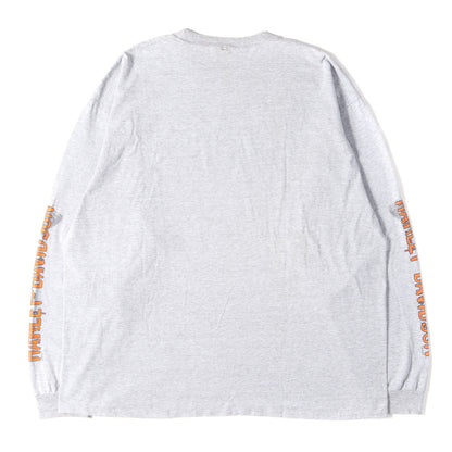 ピンナップガール グラフィック ロゴ ロングスリーブ Tシャツ