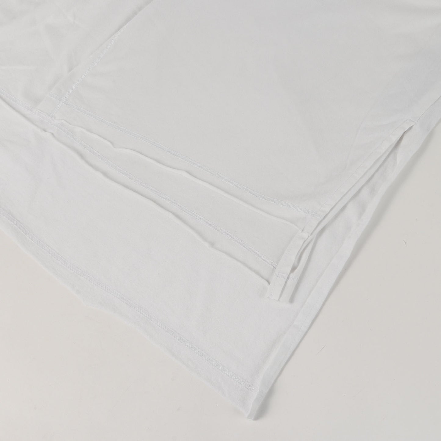 22SS 変型 カットソー (30/1 Cotton Jersey Stitch Side Slit Long Sleeve T-shirt)