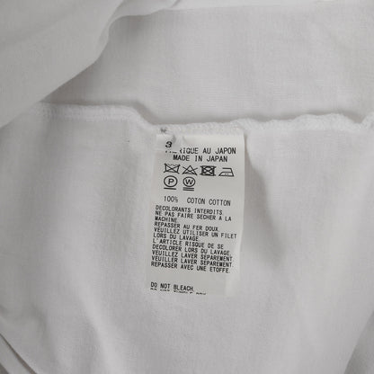 22SS 変型 カットソー (30/1 Cotton Jersey Stitch Side Slit Long Sleeve T-shirt)