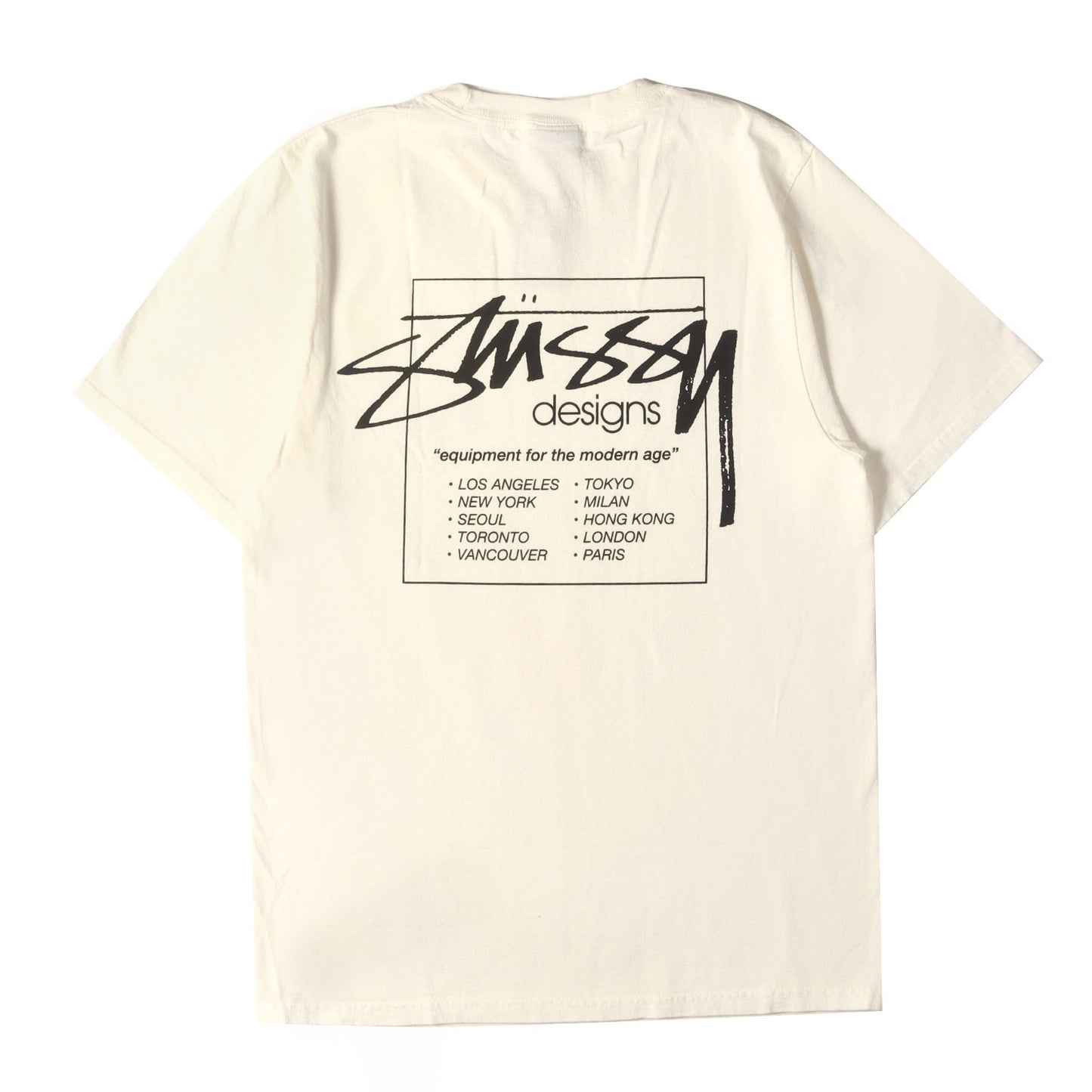 25AW ピグメントダイ ストックロゴ Tシャツ (MODERN AGE TEE PIGMENT DYED)