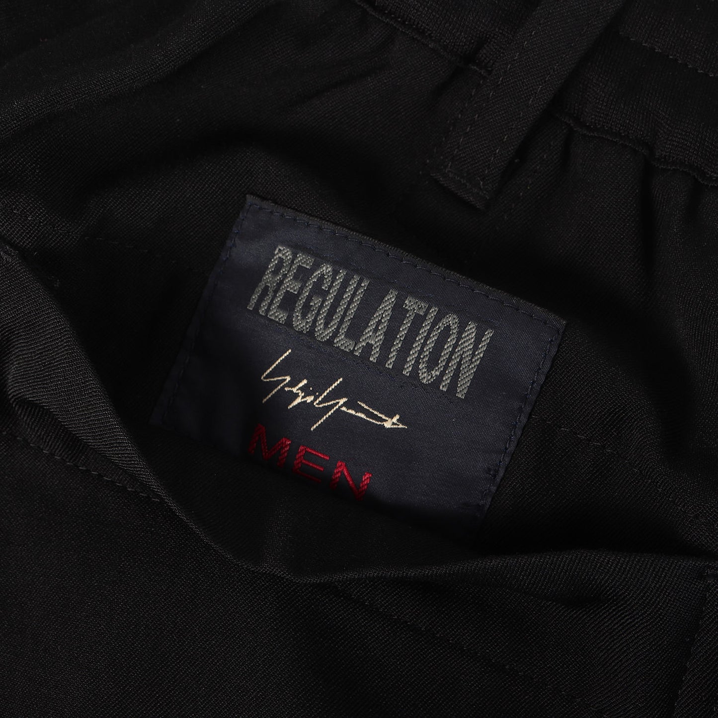 ウールギャバ リブ フラップポケット パンツ / REGULATION