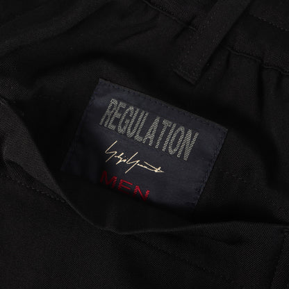 ウールギャバ リブ フラップポケット パンツ / REGULATION