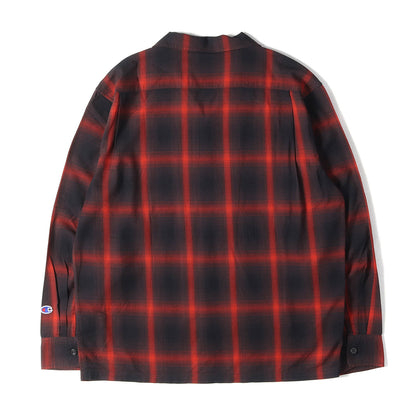 26SS 直営限定コレクション オンブレチェック レーヨン シャツ (Long Sleeve Shirt)