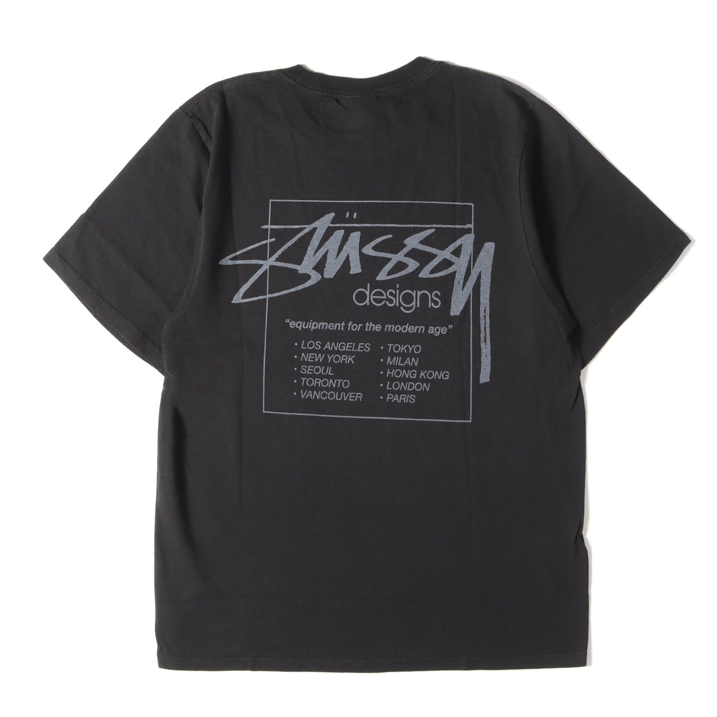 25AW ピグメントダイ ストックロゴ Tシャツ (MODERN AGE TEE PIGMENT DYED)