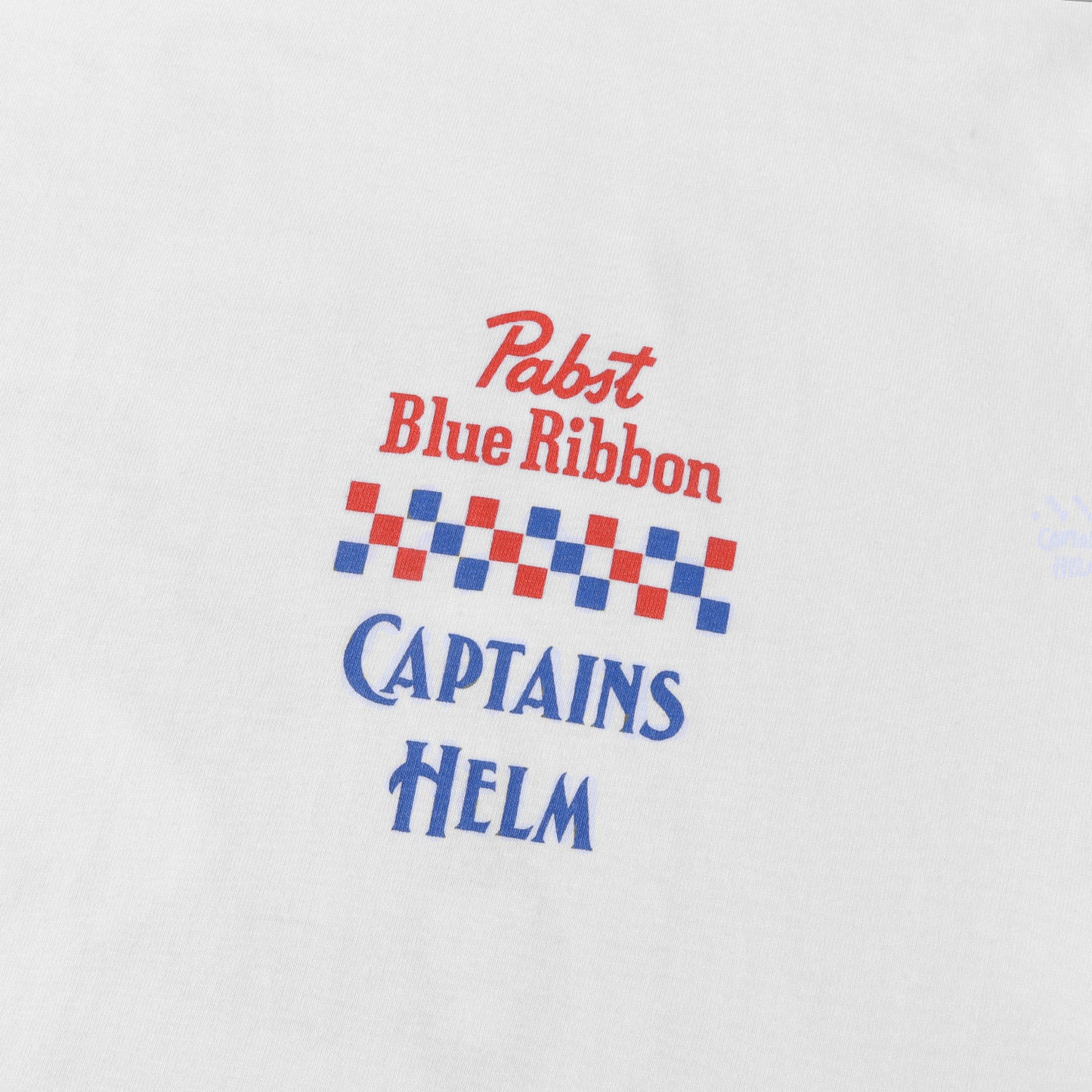 26SS × Pabst Blue Ribbon グラフィック ロゴ Tシャツ(RIDE BLUE SS TEE)