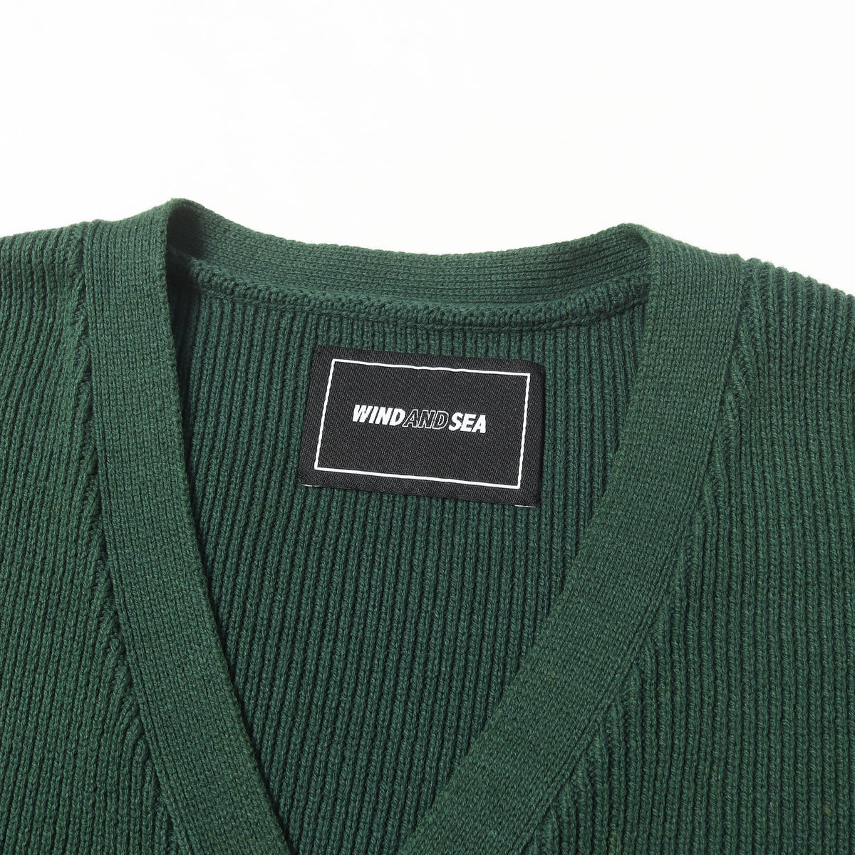 23SS レタード Vネック カーディガン (Lettered Cardigan)