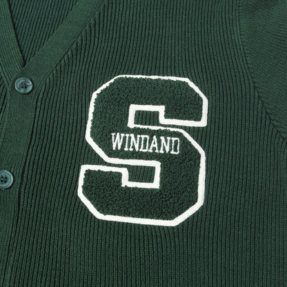23SS レタード Vネック カーディガン (Lettered Cardigan)