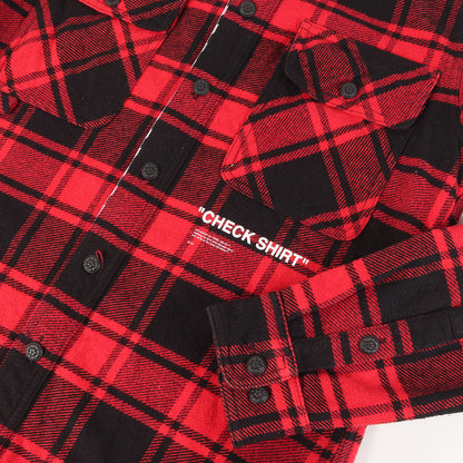 チェック ヘビーフランネル シャツ (QUOTE FLANNEL SHIRT)