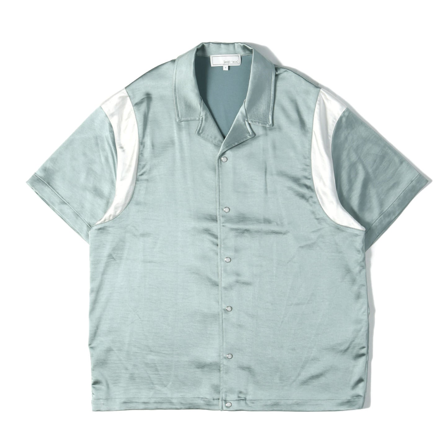 24SS ウォッシュド サテン 半袖 シャツ (Washed Satin Landon Souvenir Shirt)