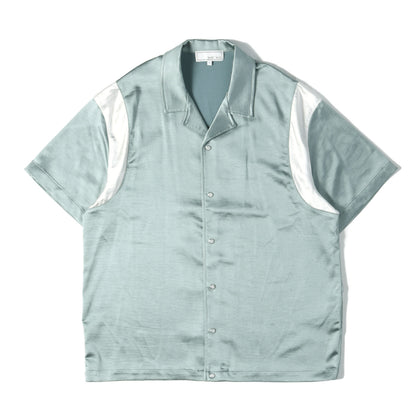 24SS ウォッシュド サテン 半袖 シャツ (Washed Satin Landon Souvenir Shirt)