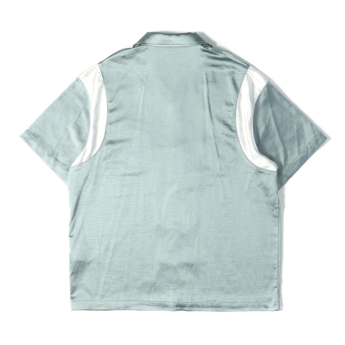 24SS ウォッシュド サテン 半袖 シャツ (Washed Satin Landon Souvenir Shirt)