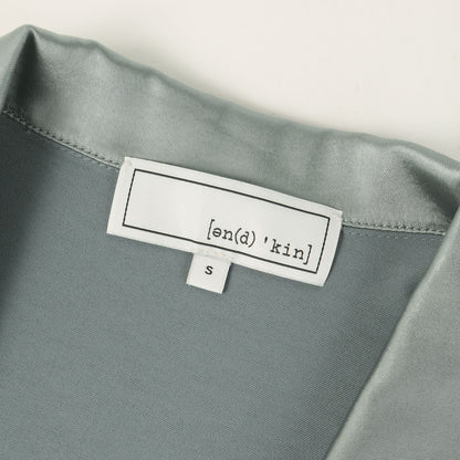 24SS ウォッシュド サテン 半袖 シャツ (Washed Satin Landon Souvenir Shirt)