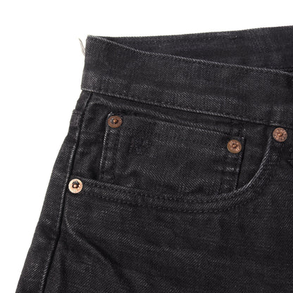 スリムフィット ブラックデニム パンツ (NEW BLACK ON BLACK SLIM FIT JEANS) / MADE IN USA