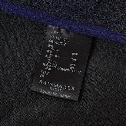 チェック ツイード バルマカーンコート / MADE IN JAPAN
