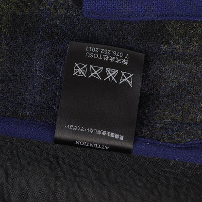 チェック ツイード バルマカーンコート / MADE IN JAPAN