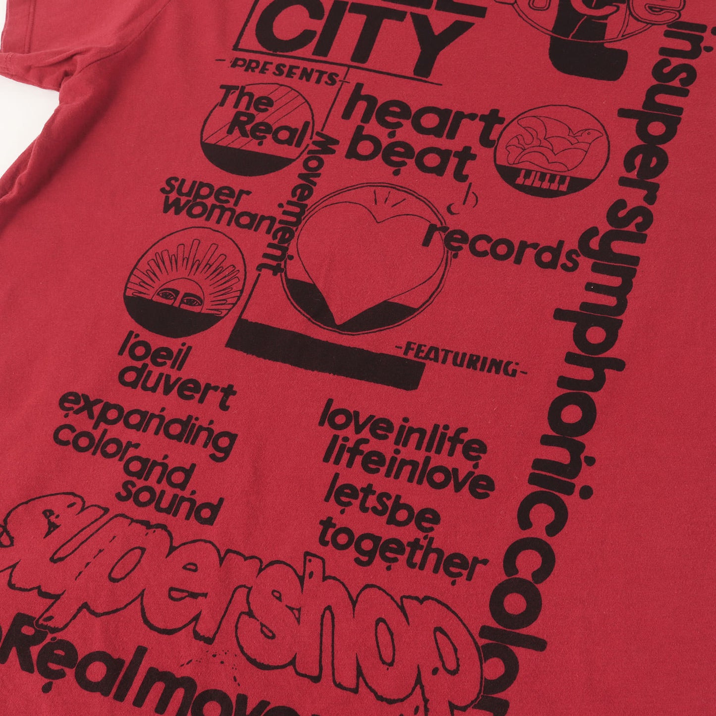グラフィック ロゴ Tシャツ