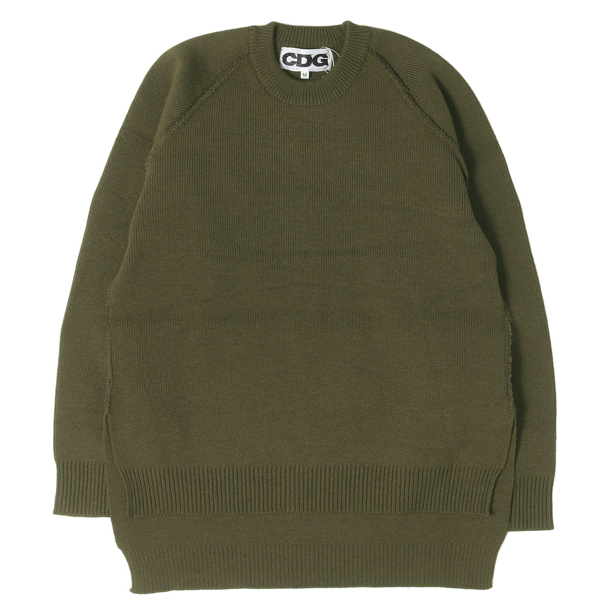 アウトサイドシーム ニット セーター (CDG OUTSIDE SEAM PULLOVER) / AD2025