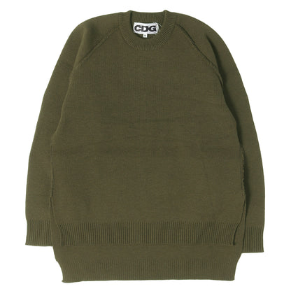アウトサイドシーム ニット セーター (CDG OUTSIDE SEAM PULLOVER) / AD2025