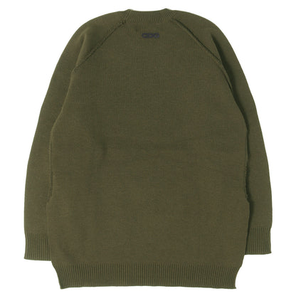 アウトサイドシーム ニット セーター (CDG OUTSIDE SEAM PULLOVER) / AD2025