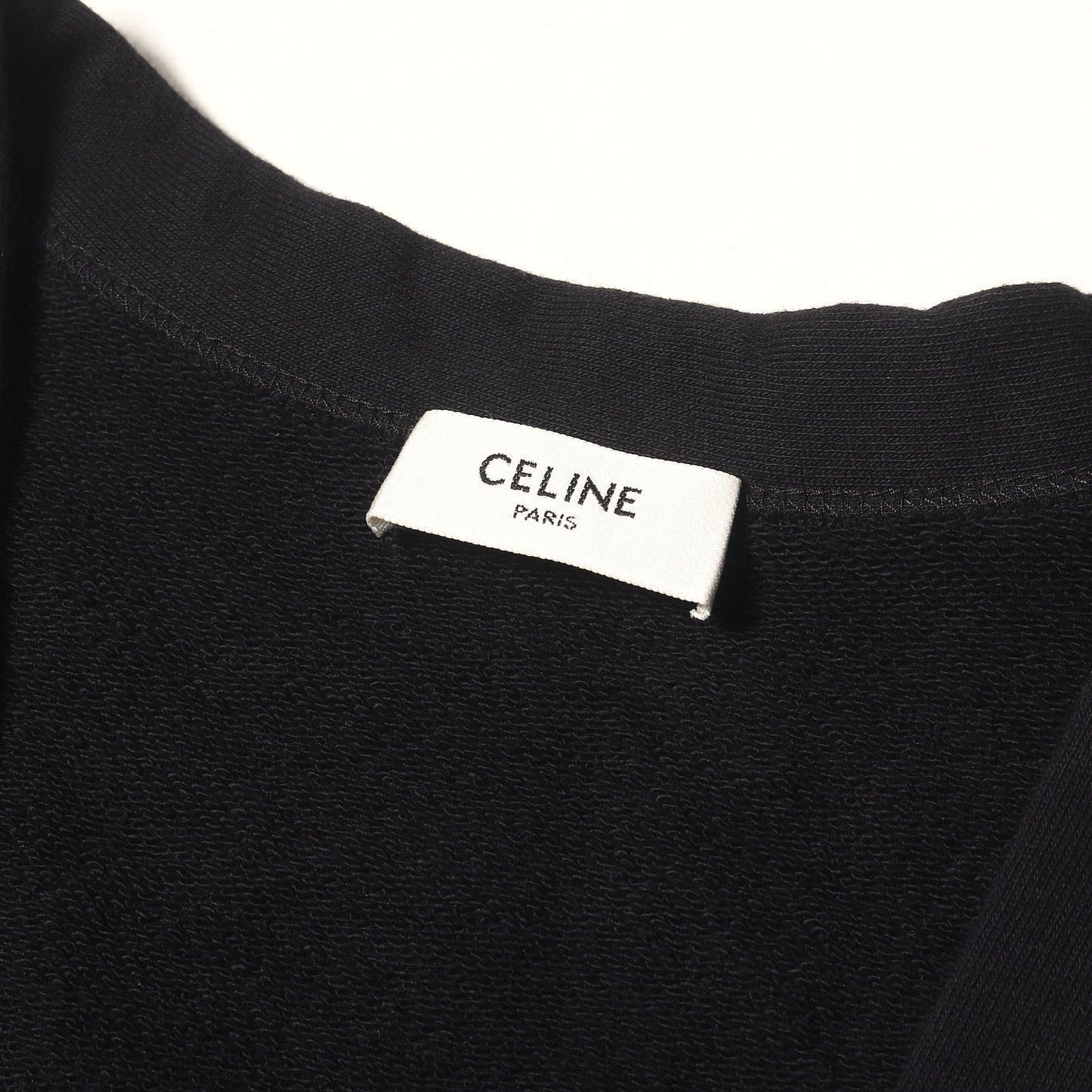 21AW ロゴ スウェット Vネック カーディガン (Oversized Cardigan In Cotton Fleece)
