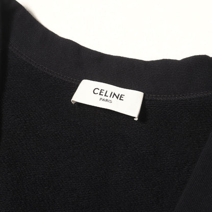 21AW ロゴ スウェット Vネック カーディガン (Oversized Cardigan In Cotton Fleece)