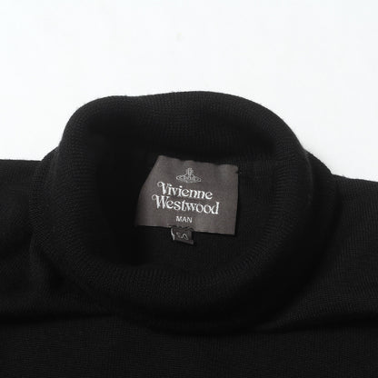 24AW ワンポイントオーブ ハイネック ニット セーター