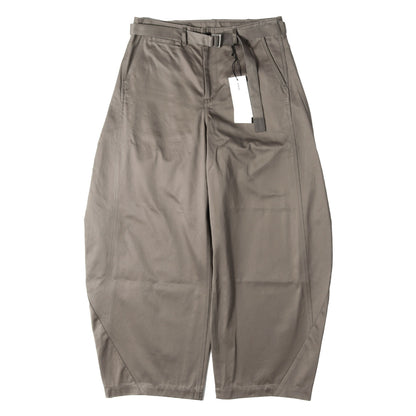 26SS バレルレッグ チノパンツ (Cotton Chino Pants)
