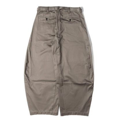 26SS バレルレッグ チノパンツ (Cotton Chino Pants)
