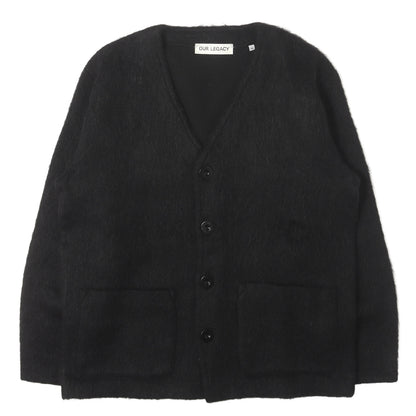 24AW Vネック シャギー ニット カーディガン (CARDIGAN)
