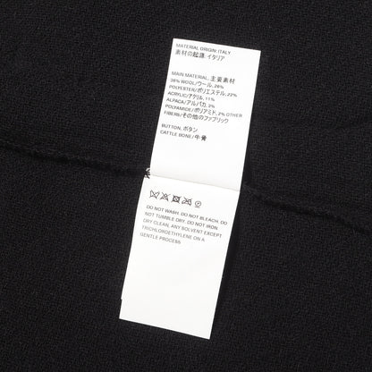 24AW Vネック シャギー ニット カーディガン (CARDIGAN)