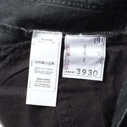 26SS バレルレッグ デニムパンツ (DENIM PANTS)