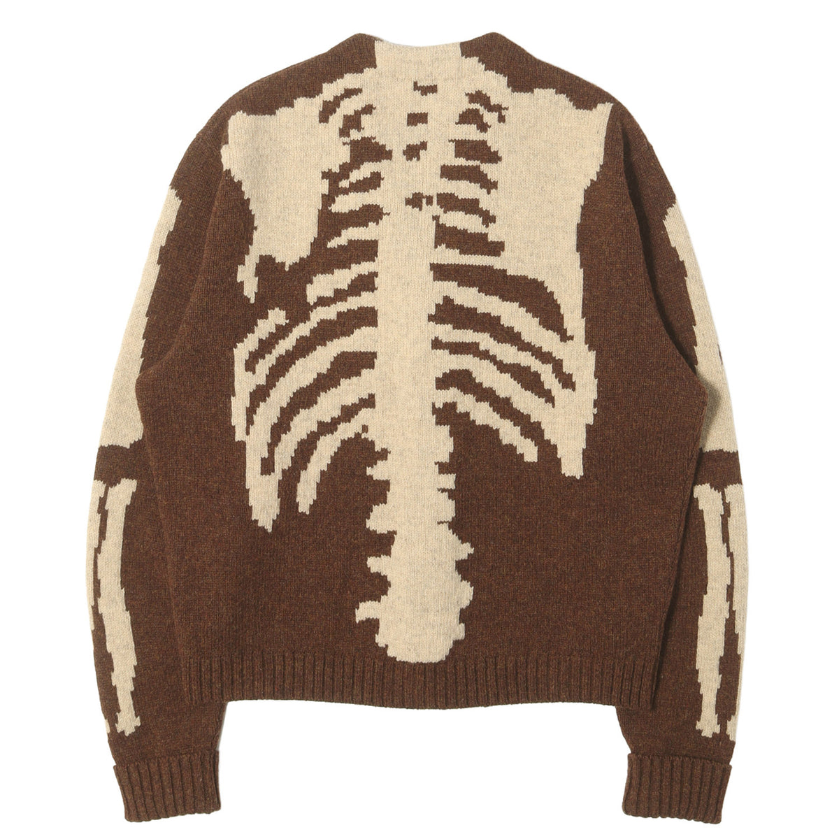 23AW 5Gウール BONE ショートカーディガン
