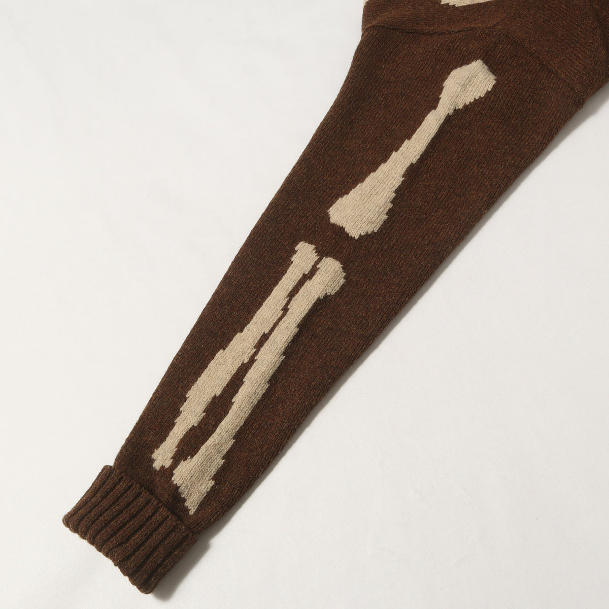 23AW 5Gウール BONE ショートカーディガン