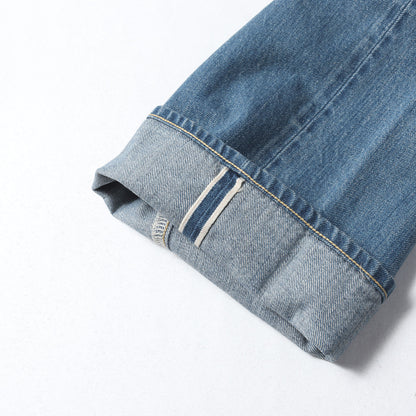 26SS ヴィンテージ加工 ワイド デニムパンツ (No.22 Washed Wide Denim Pants)