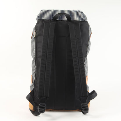 × WILDERNESS EXPERIENCE ヒッコリー デニム フラップ リュック