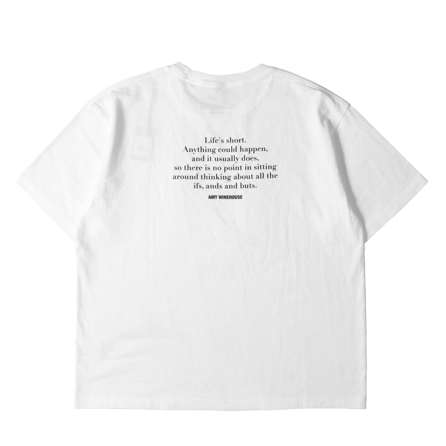 26SS × Amy Winehouse フォトグラフィック Tシャツ (Amy Winehouse Profile Photo S/S Tee)
