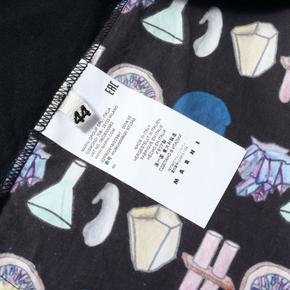 マルチプリント ブロード 切替 Tシャツ