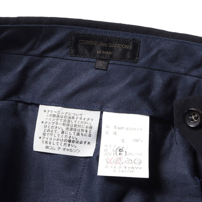92AW 田中オム ツータック ウールギャバ トラウザー スラックス パンツ