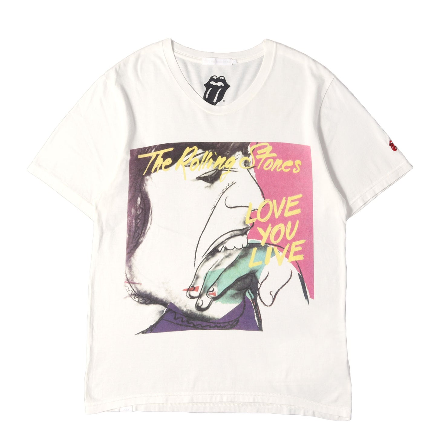 × THE ROLLING STONES LOVE YOU LIVE Tシャツ / THEE HYSTERIC XXX